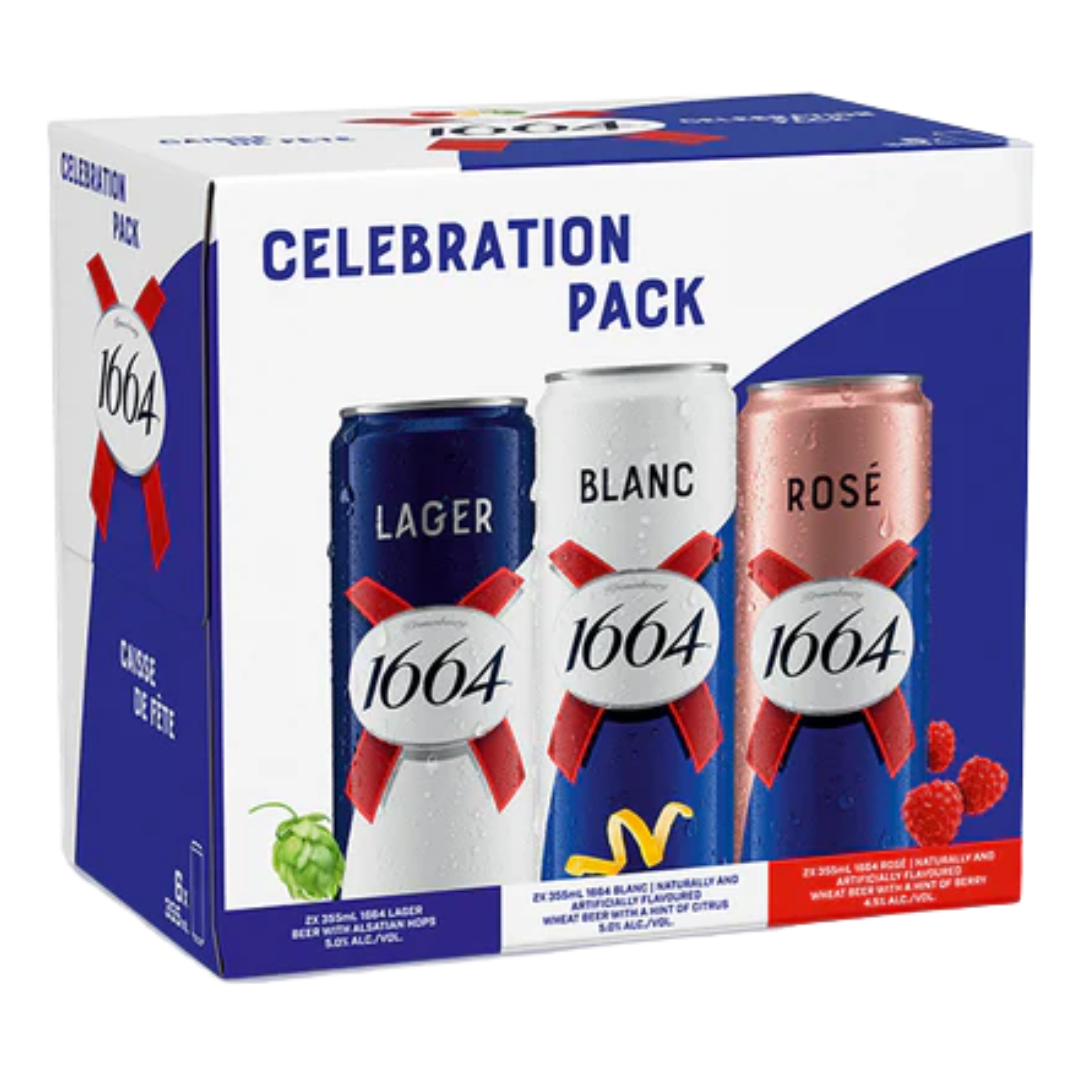 Kronenbourg 1664 Celebration Pack / 6x355ml