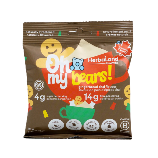 Herbaland Chai Gingerbread Bears / 50g