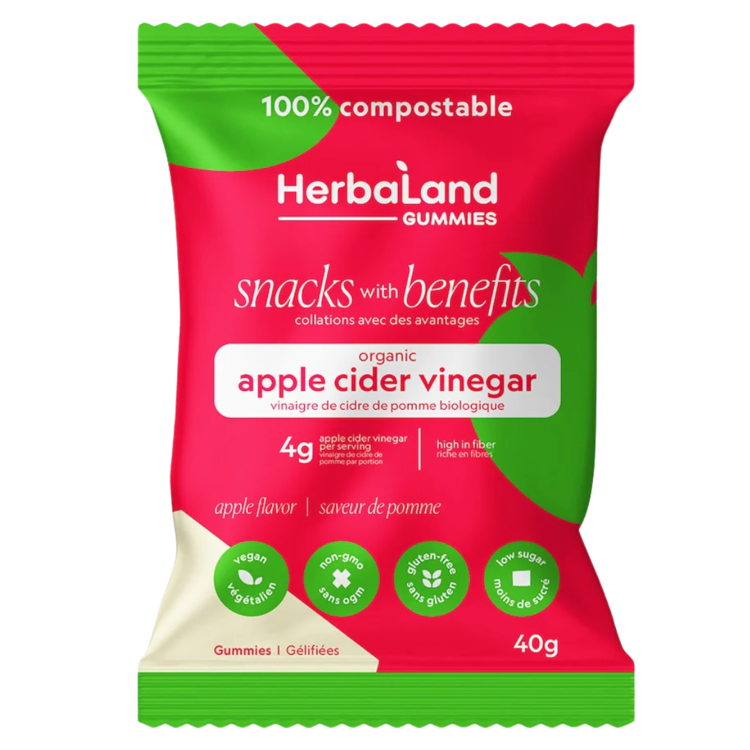 Herbaland Apple Cider Vinegar Gummies / 40g