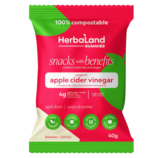 Herbaland Apple Cider Vinegar Gummies / 40g