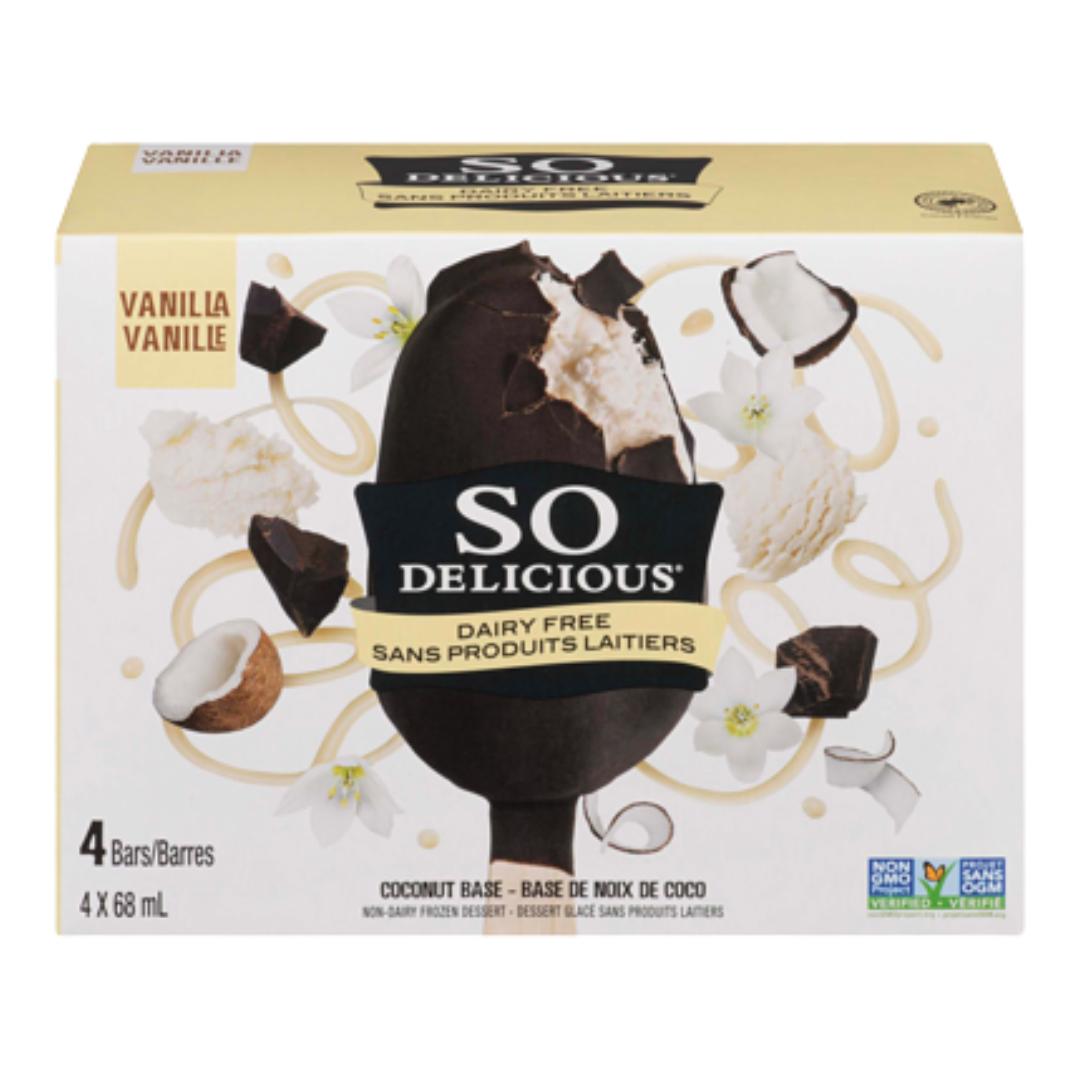 So Delicious Vanilla Dipped Coconut Ice Cream / 272g