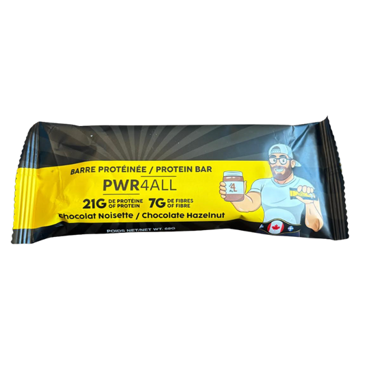 PWR4ALL Chocolate Hazelnut Protein Bar / 77g