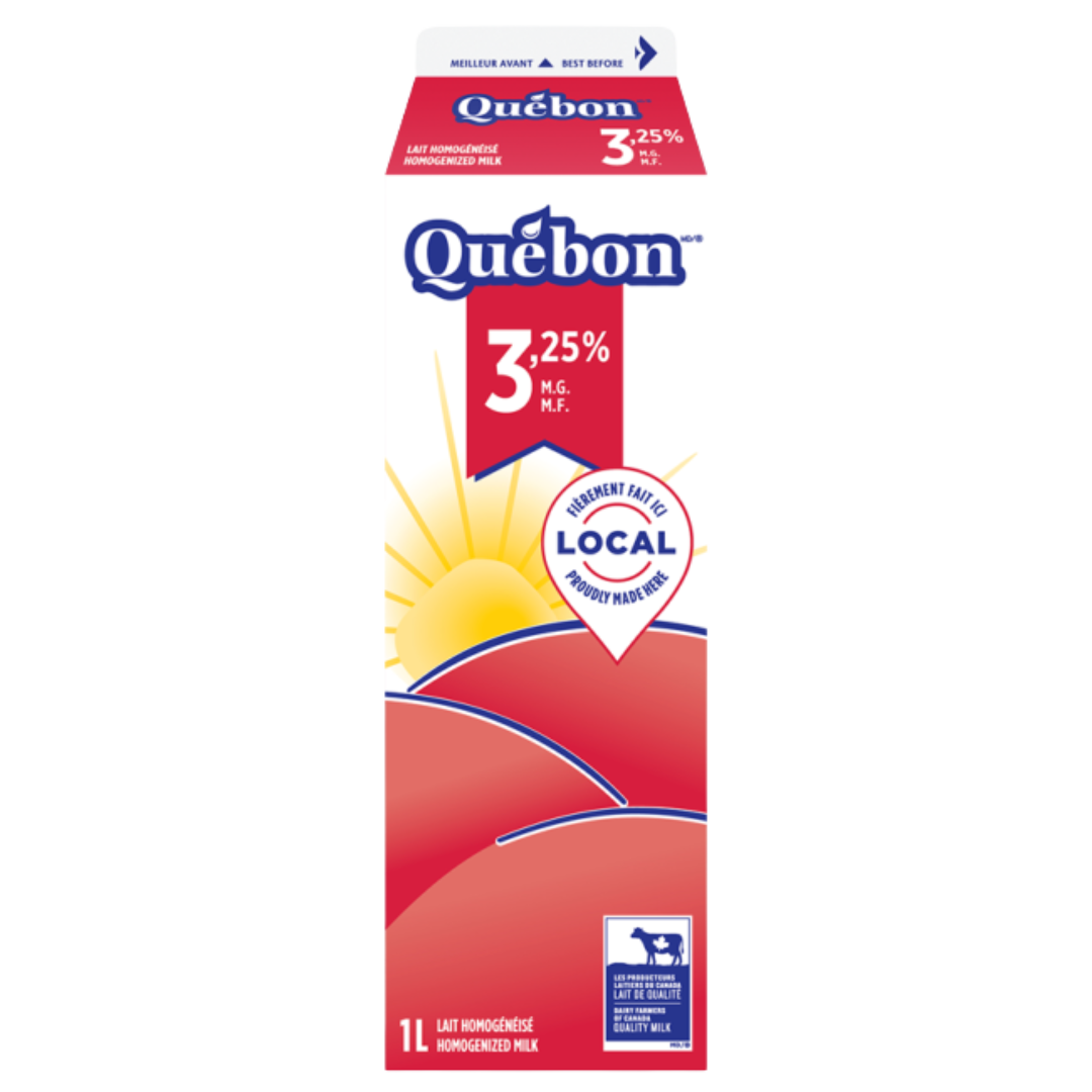 Quebon Milk 3.25% / 1L