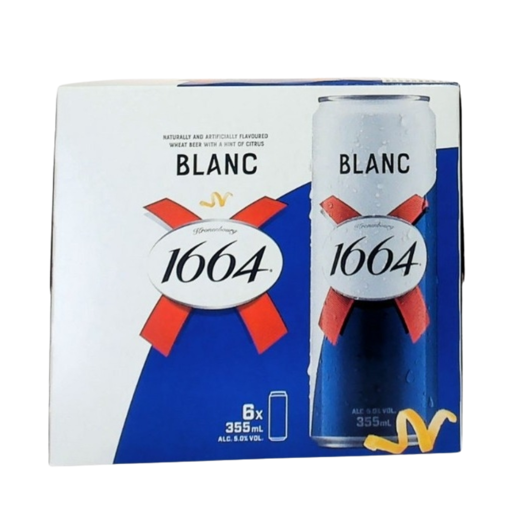 Kronenbourg 1664 French Wheat Beer / 6x355ml