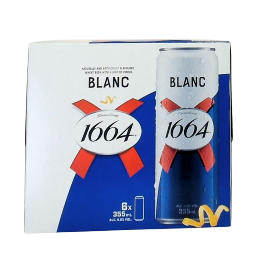 Kronenbourg 1664 French Wheat Beer / 6x355ml