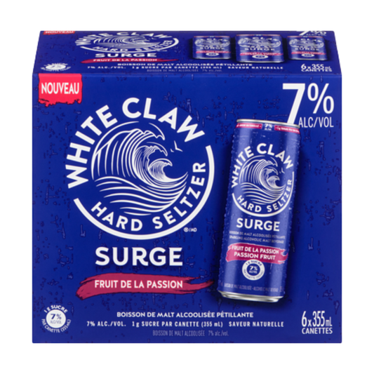 White Claw Surge Passion Fruit / 6x355ml