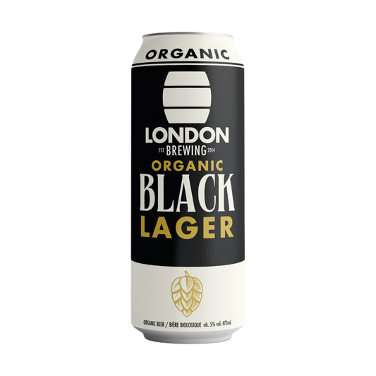 London Brewing Organic Black Lager / 473ml