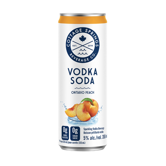 Cottage Springs Ontario Peach / 355ml