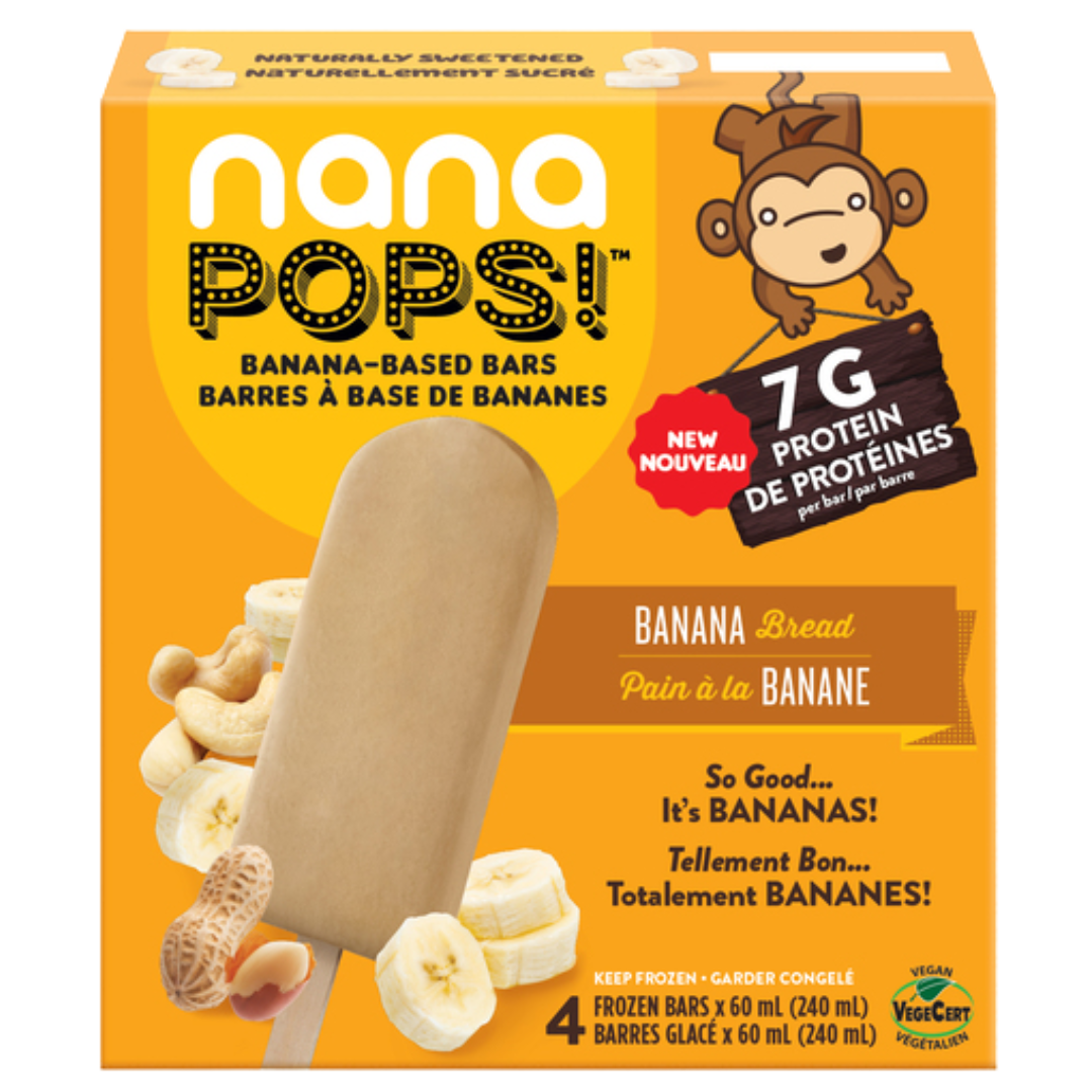 Nanashake Funshine Banana Bread Nanapops / 240ml