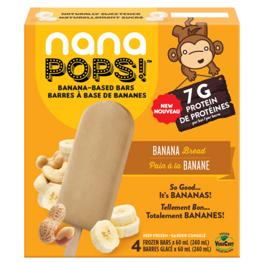 Nanashake Funshine Banana Bread Nanapops / 240ml