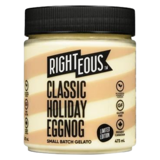 Righteous Eggnog Gelato / 473ml