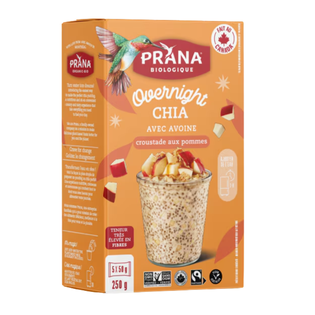 Prana Apple Crumble Overnight Chia / 250g