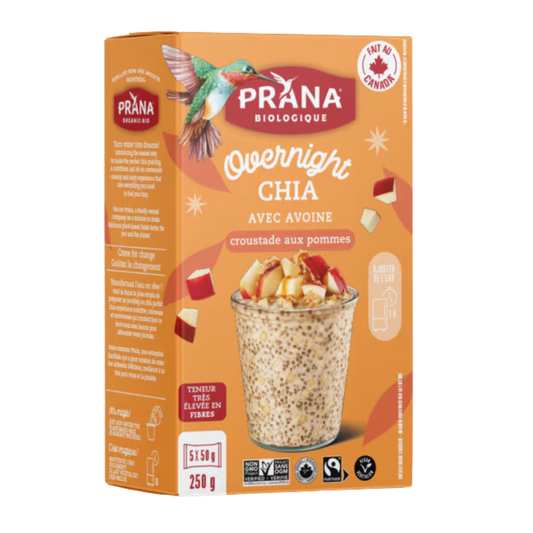 Prana Apple Crumble Overnight Chia / 250g