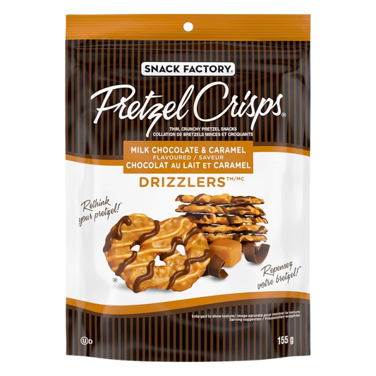 Snack Factory Chocolate & Caramel Pretzel Crisps / 155g
