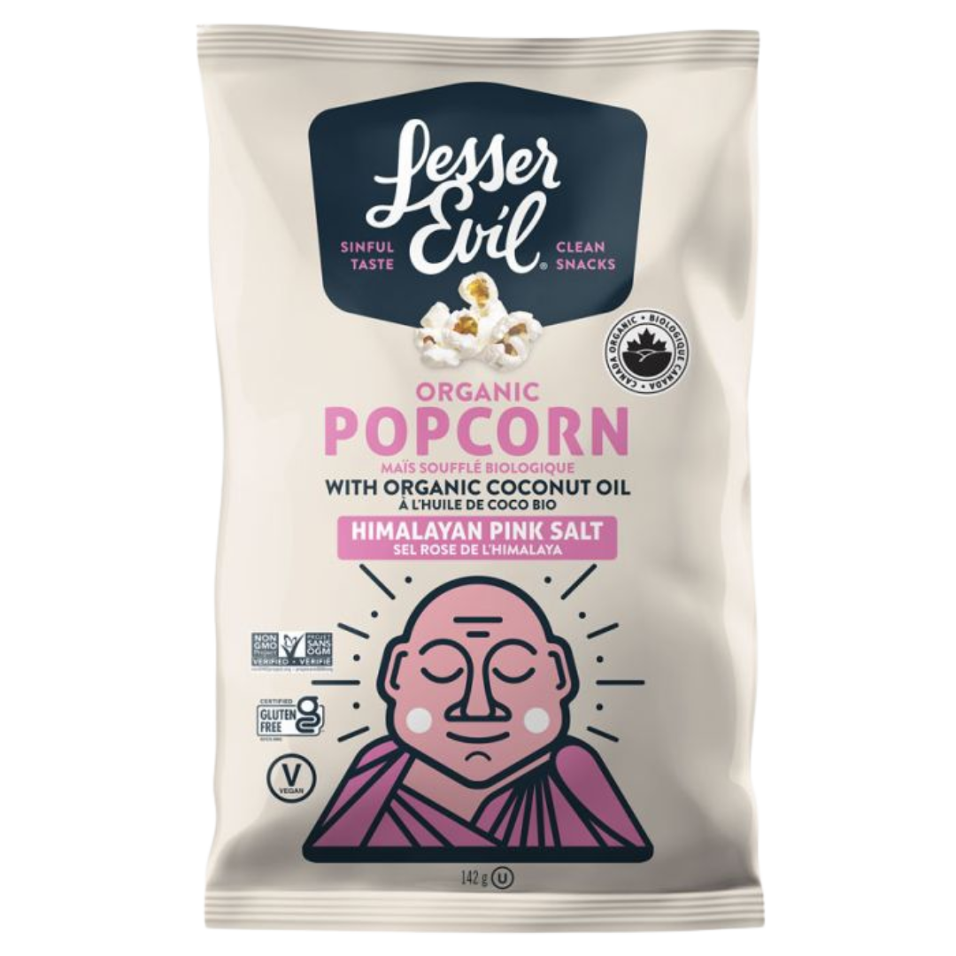 Lesser Evil Himalayan Pink Salt Popcorn / 142g