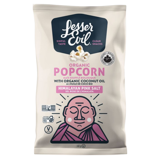 Lesser Evil Himalayan Pink Salt Popcorn / 142g