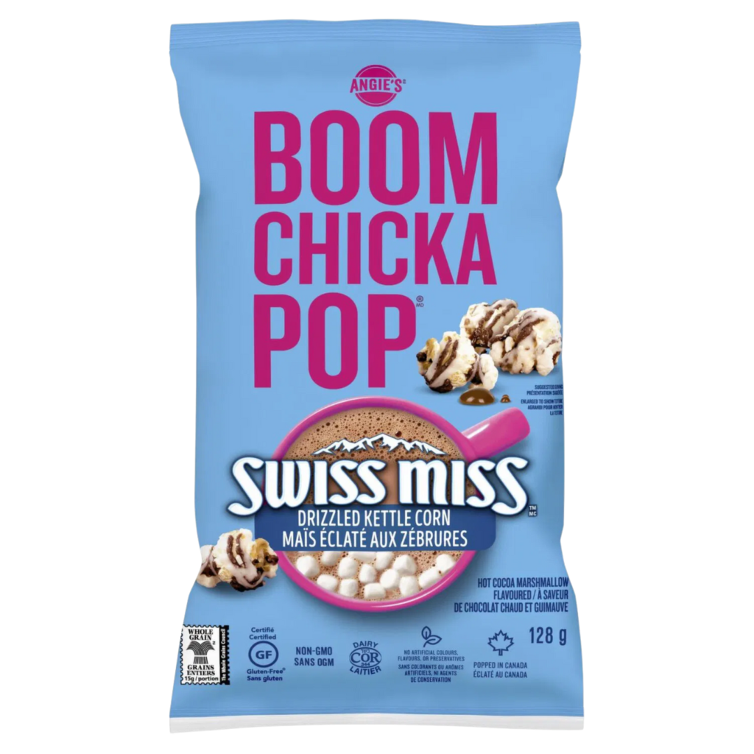 Angie's Artisan Swiss Miss Popcorn / 128g