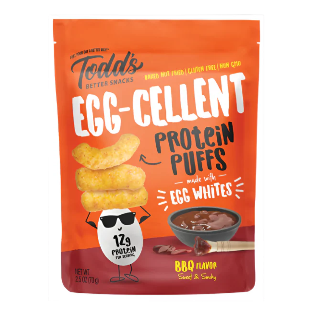 Todd's Egg-Cellent BBQ Protein Puffs / 70g