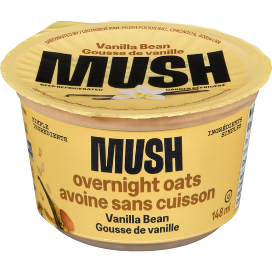 Mush Vanilla Bean Overnight Oats / 148ml
