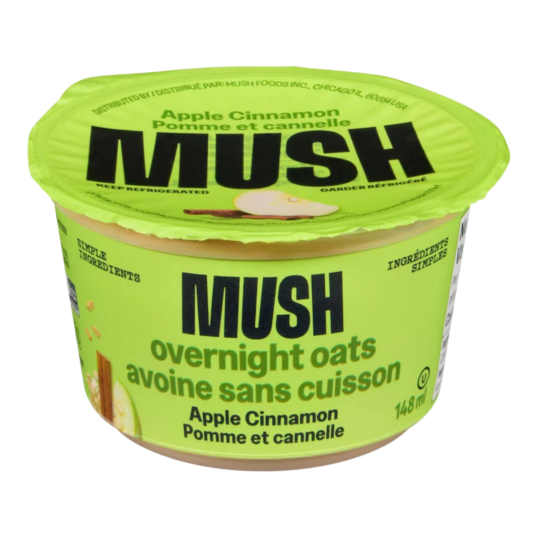 Mush Apple Cinnamon Overnight Oats / 148ml