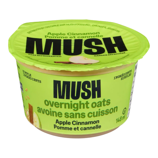 Mush Apple Cinnamon Overnight Oats / 148ml