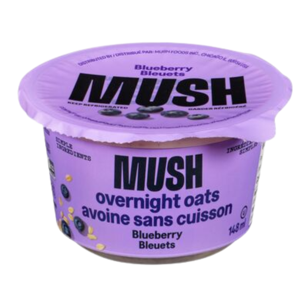 Mush Blueberry Overnight Oats / 148ml