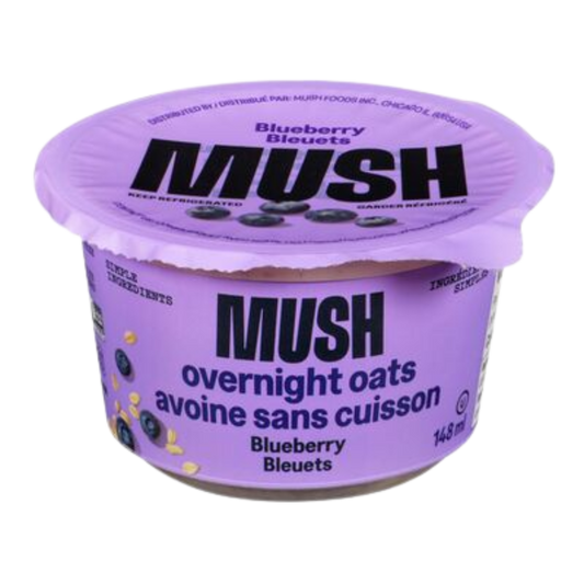 Mush Blueberry Overnight Oats / 148ml