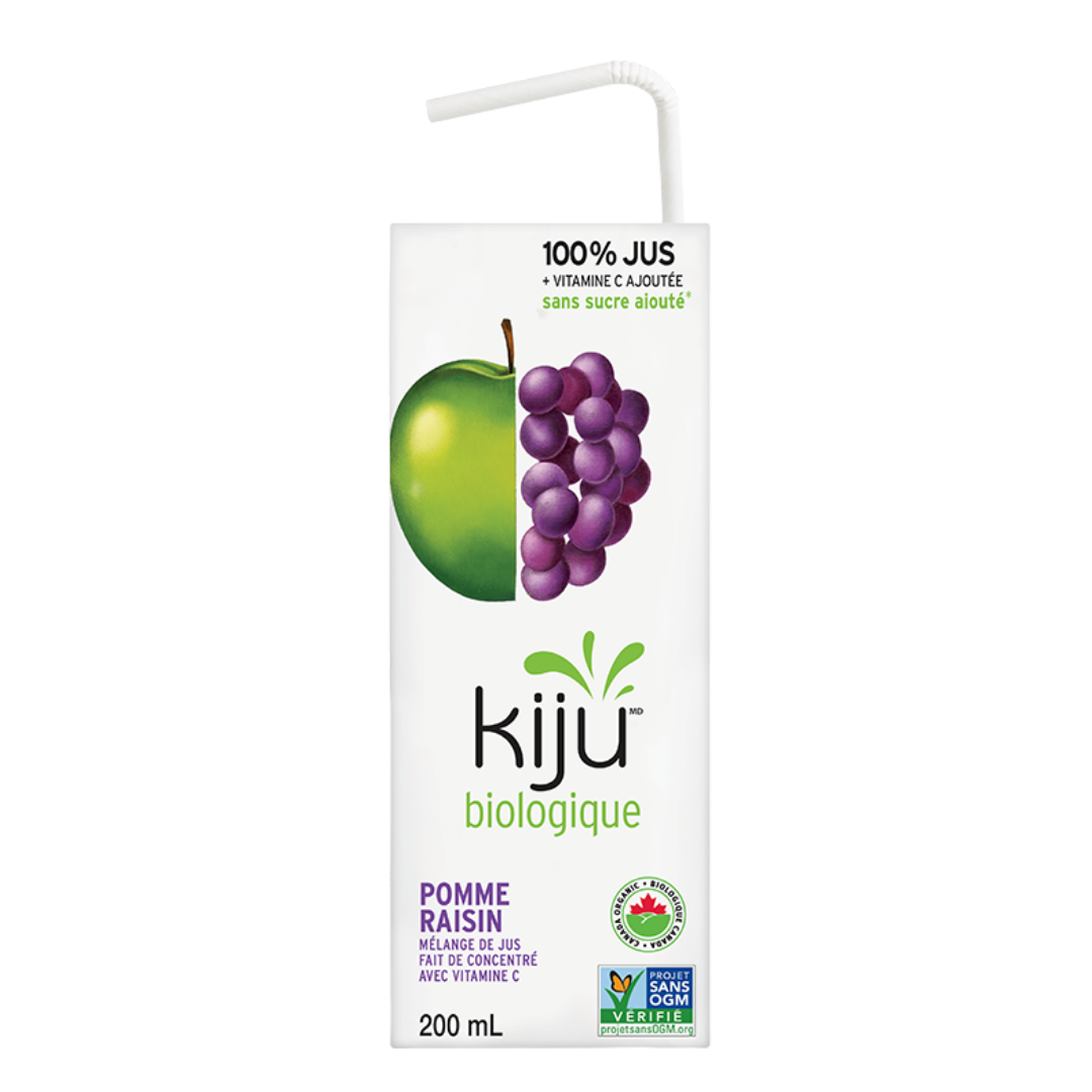 Kiju Mini Apple Grape Juice / 200 ml