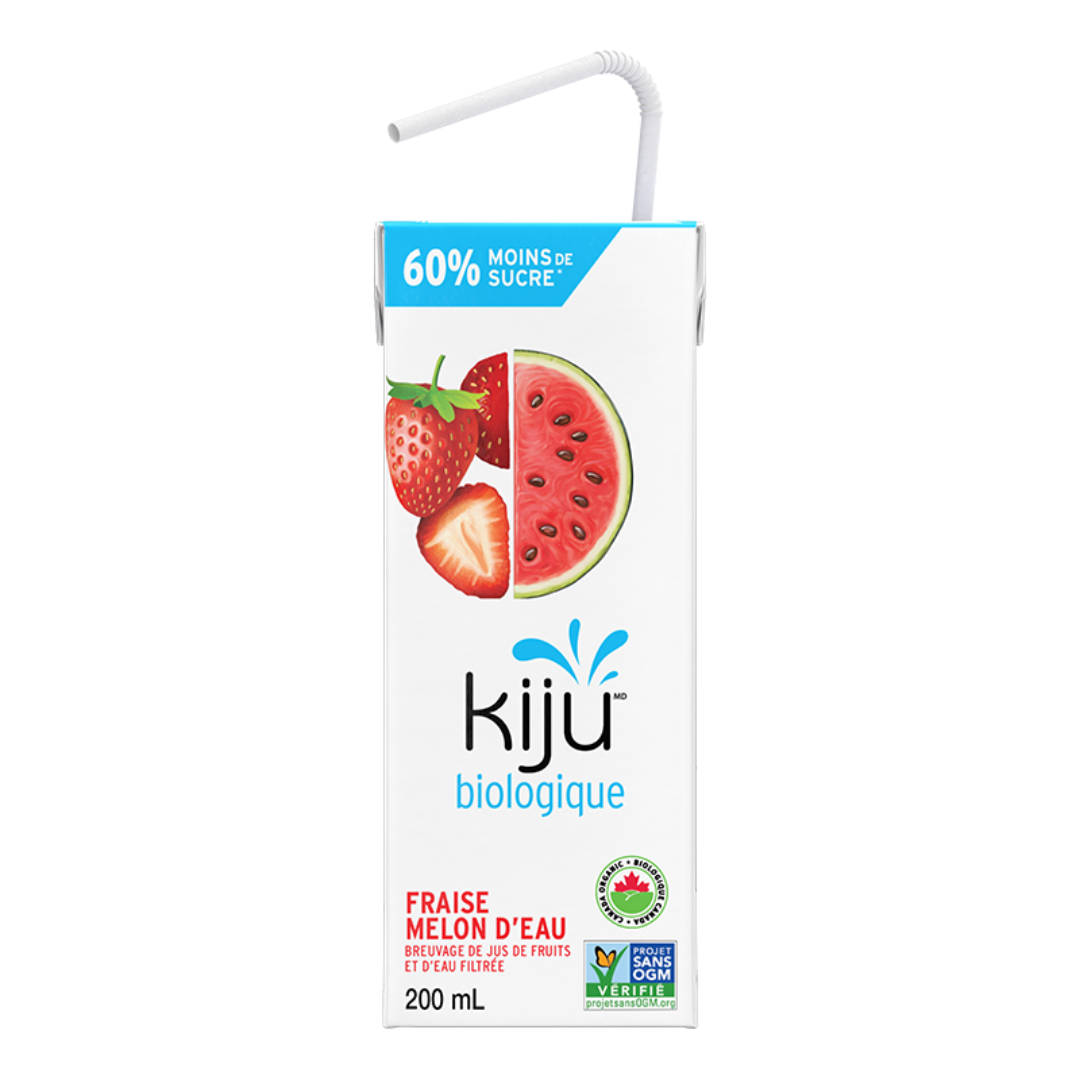 Kiju Mini Strawberry Watermelon Juice / 200 ml