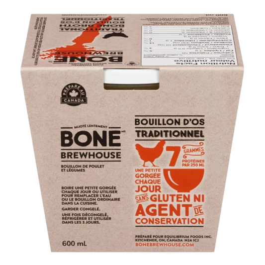 Bone Brewhouse Traditional Chicken Vegetable Bone Broth / 600ml