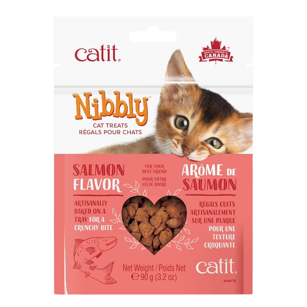 Catit Nibbly Salmon Cat Treats / 90g