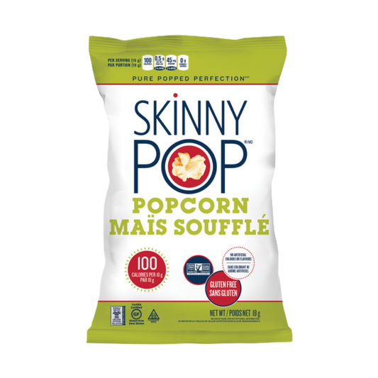 Skinny Pop Original Mini Popcorn / 18g