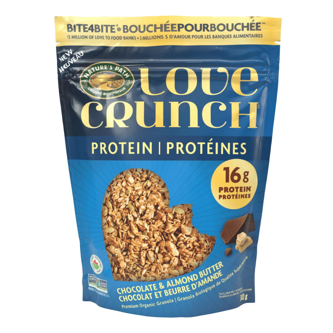 Nature's Path Love Crunch Chocolate Almond Butter Protein Granola / 312g