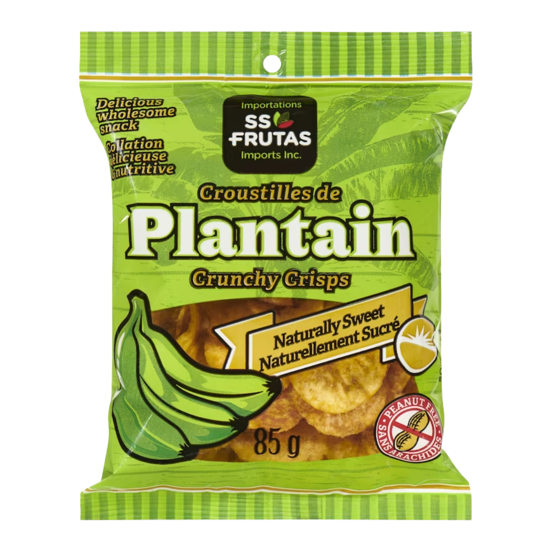 SS Frutas Naturally Sweet Plantain Chips / 85g