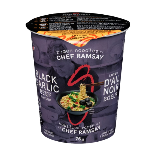 Chef Woo Ramen Black Garlic Beef Chef Ramsay / 76g
