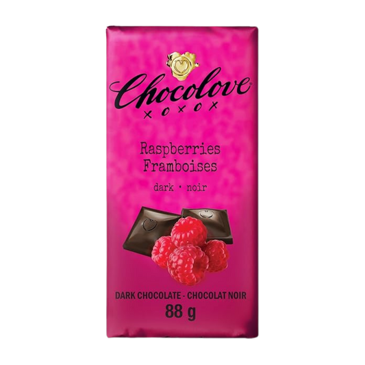 Chocolove Raspberry Dark Chocolate / 88g
