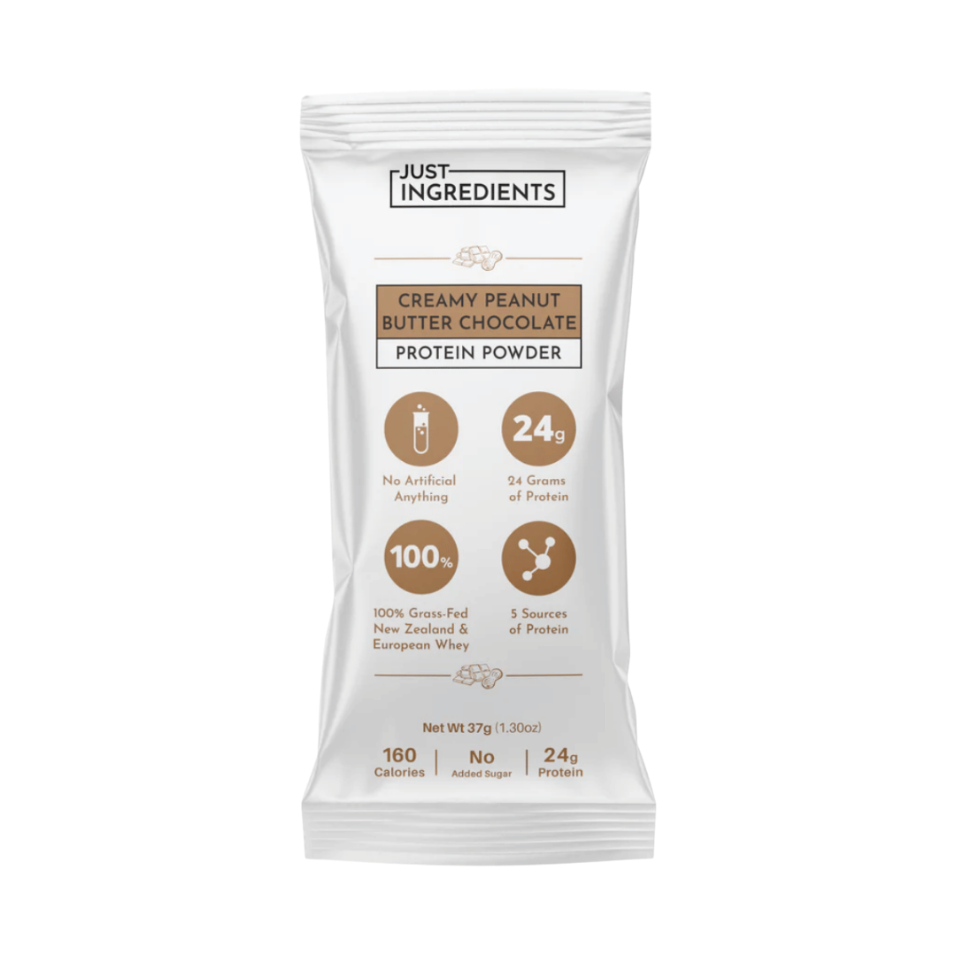 Just Ingredients Peanut Butter Chocolate Protein Powder Stick / 37g