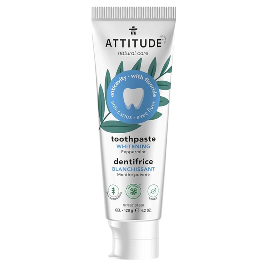 Attitude Whitening Fluoride Toothpaste / 120g