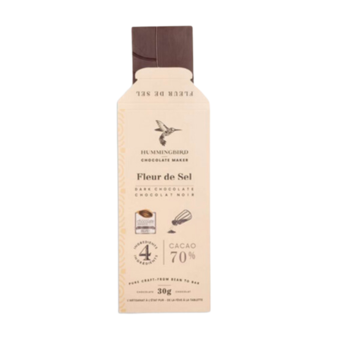 Hummingbird Chocolate Fleur de Sel 70% / 30g