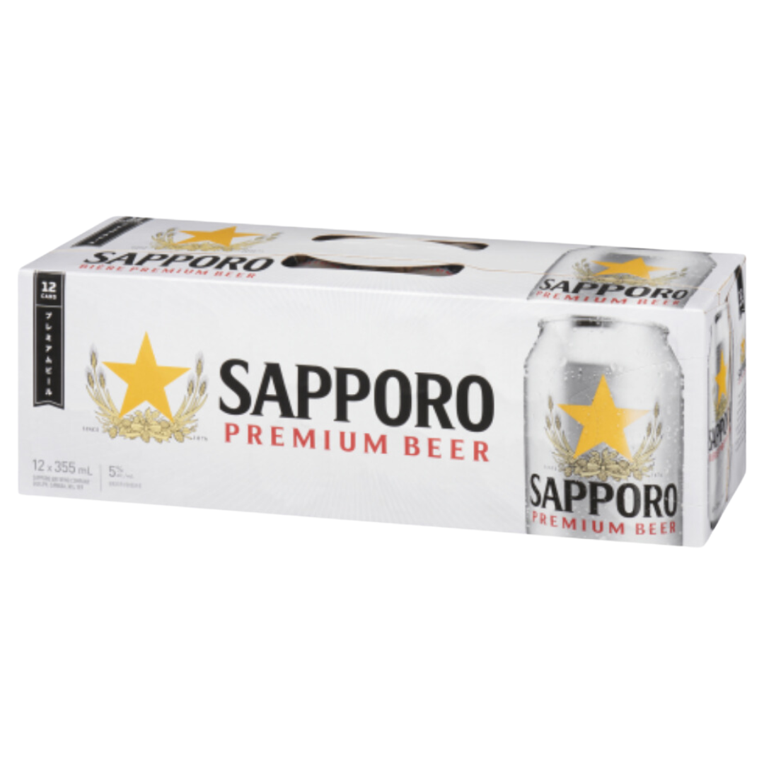Sapporo Beer Case / 12 x 355ml