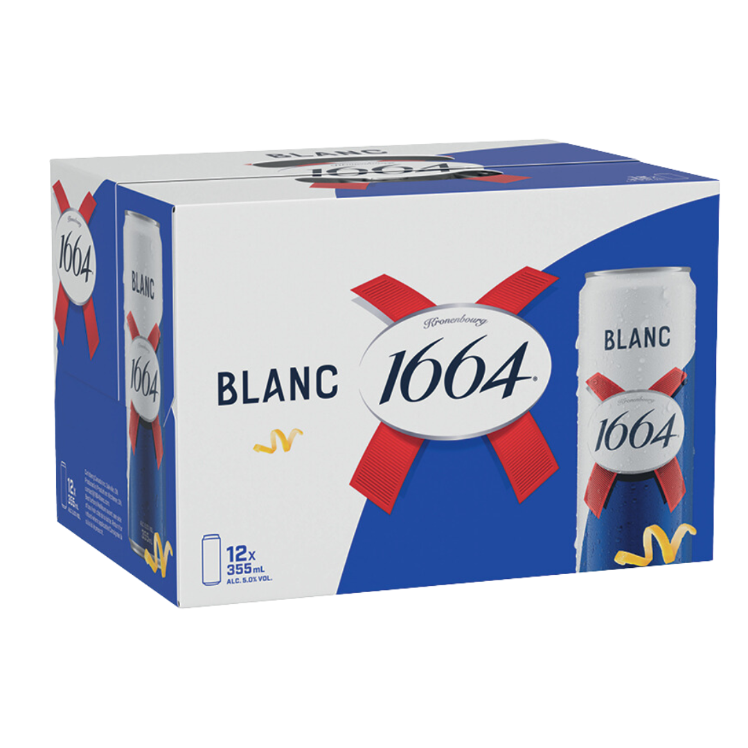 Kronenbourg 1664 White Case / 12 x 355ml