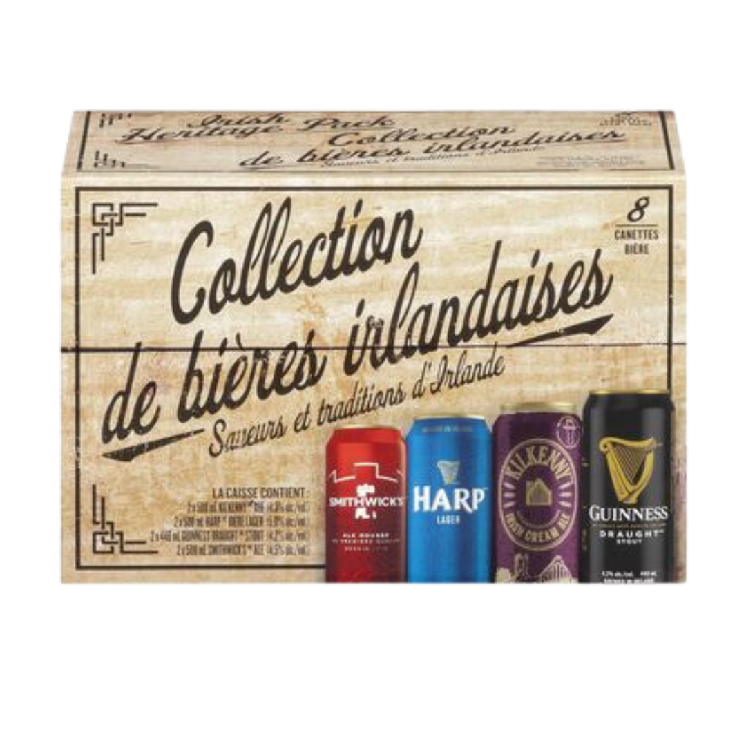 Guinness Collection de Bières Irlandaises Caisse / 8 x 440ml