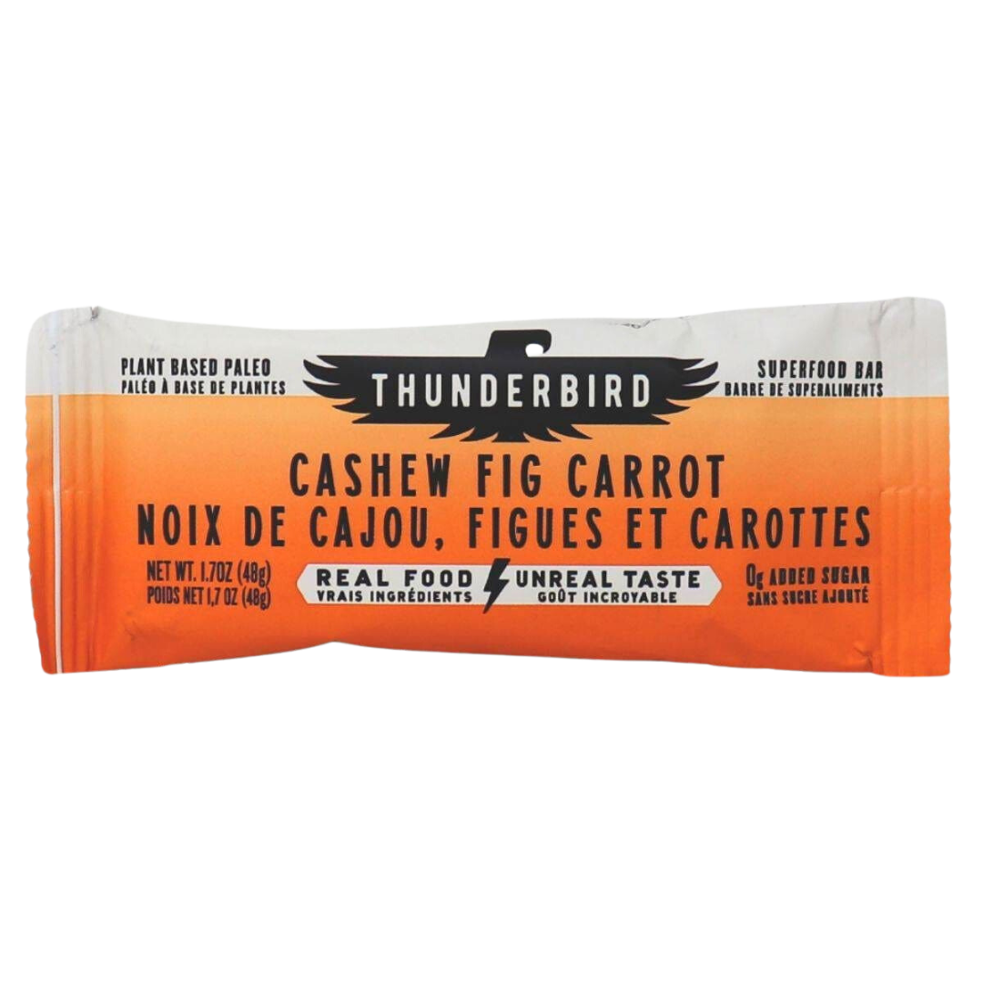 Thunderbird Cashew, Fig and Carrot Bar / 48g