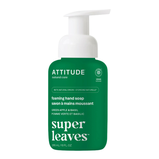 Attitude Apple and Basil Foaming Hand Soap / 295ml