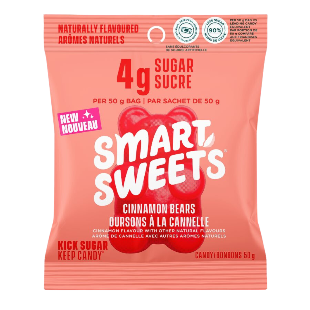SmartSweets Cinnamon Bears / 50g