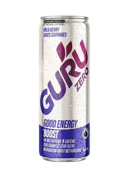 Guru Wildberry Energy Drink / 355ml