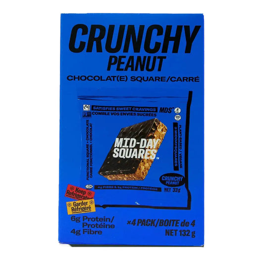 Mid-Day Squares Functional Square Crunchy Peanut / 4x33g