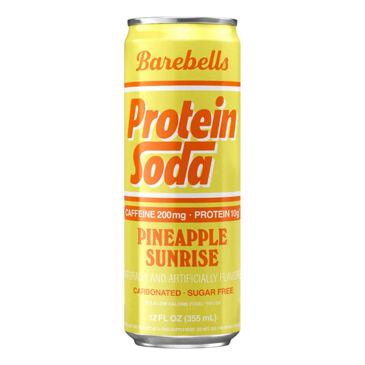 Barebells Caffeinated Protein Soda Pineapple Sunrise / 355mL