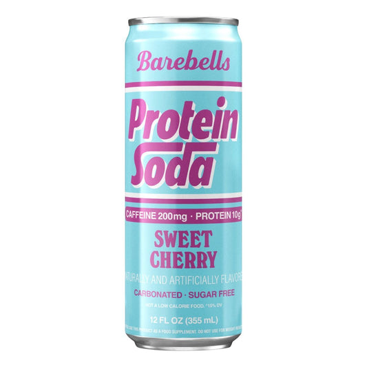 Barebells Caffeinated Protein Soda Sweet Cherry / 355mL