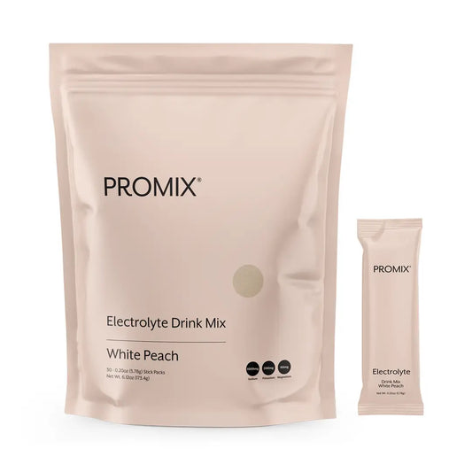 PROMIX Electrolyte Drink Mix White Peach / 30ct